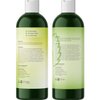 Cleansing Swimmers Shampoo and Conditioner Set - Sulfate Free Clarifying Chlorine Shampoo and Conditioner for Swimmers for Minerals Chlorine and Saltwater - Tea Tree Chelating Shampoo for Hard Water