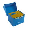 Gamegenic Side Holder 100+ XL Casual Deck Box | Double-Sleeved Card Storage with Flex Card Divider | Premium Card Protector | Cobra Neck Technology | Holds up to 100 Cards | Blue Color | Made