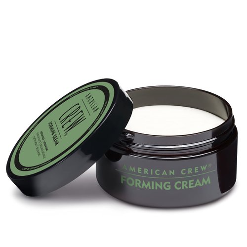 American Crew Men's Hair Forming Cream, Gifts for Him, Stocking Stuffers for Men, Like Hair Gel with Medium Hold & Medium Shine, 3 Oz (Pack of 1)