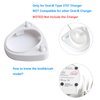 Electric Toothbrush Head Holder/Toothbrush Charger Base Stand for Oral-B and 4pcs Round Toothbrush Head Cover