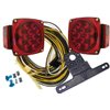 Jammy Universal LED Submersible/Marine & Boat Trailer Light Kit for Under 80" Trailers