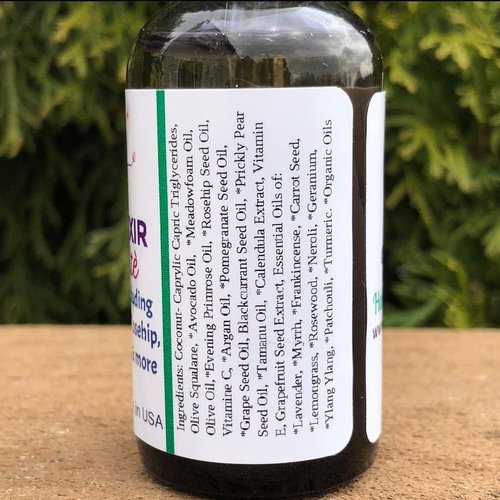 LETHE Active Botanical Serum | Brighter Tighter Smoother Skin | Cell Renewing Serum | Wrinkle Free Skin | VEGAN | Herbalist Made with 28 Active Extracts & Essential Oils Neroli, Prickly Pear Seed Oil