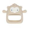 Nuby Silicone Wrist Teething Mitten - Baby Teether Ring - 3+ Months - Brown Monkey