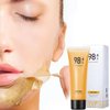 TIMLIFE 2 PCS Gold Peel Off Mask, 24 k Gold Face Mask, 24K Gold Peel Off Mask, Anti-Aging Gold Face Mask for Moisturizing Removes Blackheads