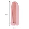MONIXI Portable antistatic comb mini pocket comb foldable women's small travel foldable fine toothed comb hair styling tool plastic foldable comb for men and women (2#)
