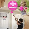 FAKOFIS Mini Basketball with Pump 7 Inch Replacement Basketball for Mini Hoops,Small Toy Basketball for Kids Indoor Outdoor Play, Waterproof Pool Basketball for Beach Game (with 3 Packs)