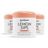 Dr. Kellyann Lemon Sips, Citrus Drink Mix (21 Servings) Rehydrate, Detox, Revitalize, Sugar Free, Fat Free, Non GMO, Hydrates and Firms Skin (Strawberry Lemonade)