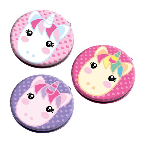 Kids Round Mirror PU (3 Assorted-Tray) Sweet Dream Collection Activity Centres (KD-KL10634)