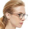 OCCI CHIARI 2 Pack Reader Lightweight Designer Plastic frame Stylish Reading Glasses For Women(Black,2.75)