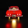 Kyglaring LED Lighting Kit (No Model) Designed for Lego Corvette 10321 Toy Car Model Building kit - without Set(Classic Version)