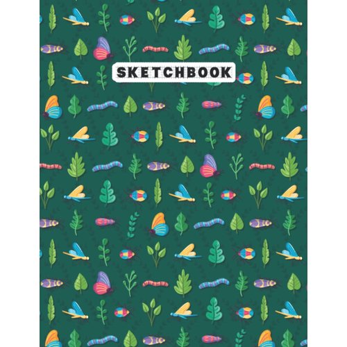 Sketch Book: For Charcoal, Sketching, Painting, Pen Colorful Oil Painting Cityscape Abstract Background - Inspires Creativity, Self-Expression, And Self-Discovery - For Kid, Women, Student Vol.235