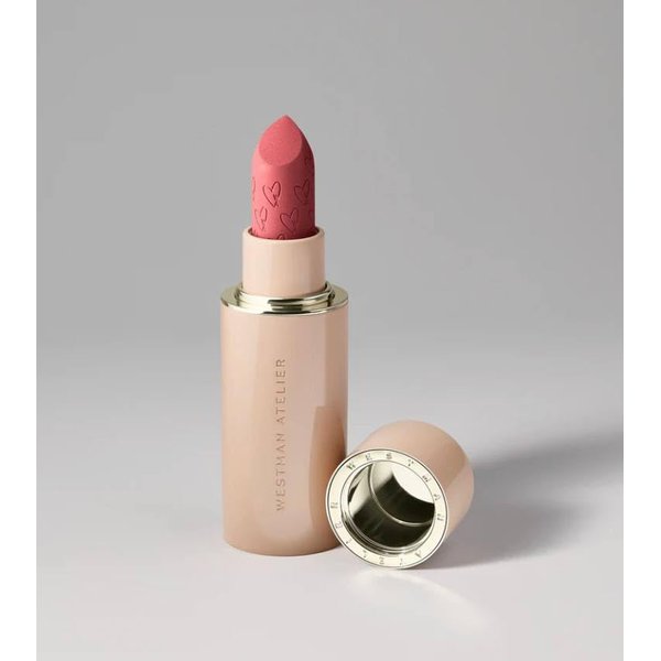 WESTMAN ATELIER Lip Suede Matte Lipstick - Je Rêve (Blushy Nude), 1 Count (Pack of 1)