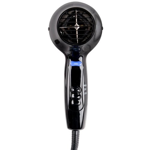 Conair 047BW Black 2 Heat / 2 Speed Hair Dryer - 1600W