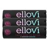 Ellovi Natural Lip Butter Lip Balm - Wild Rose Tinted - Pure Enough to Eat - Made With Just 6 Vegan Ingredients - Tinted Moisturizing Lip Care for All Day Hydration (3-Pack)
