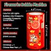 Fireworks Bubble Machine (20 Holes) with Dazzling RGB LED Lights, Automatic Sparklers Bubbles Toy, Bubble Blower for Kids Toddlers, Party Birthday Wedding Christmas Chinese New Year Decorations