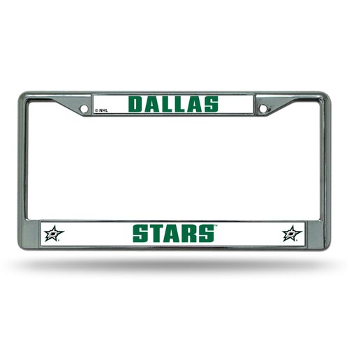 NHL Dallas Stars Standard Chrome License Plate Frame