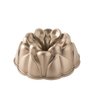 Nordic Ware Magnolia Cast Aluminum Bundt Pan, 10 Cup, Toffee