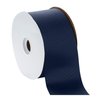 Berwick Offray 3" Grosgrain Ribbon, Navy Blue, 50 Yards