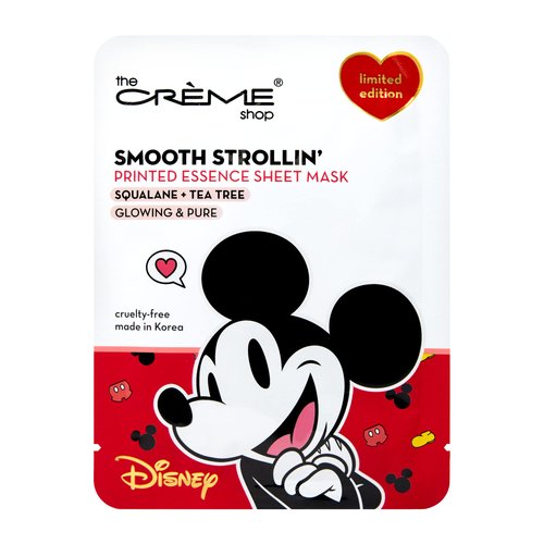 The Crème Shop | Mickey’s Smooth Strollin’ Printed Essence Sheet Mask (3 Pack)