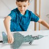 Model Airplane STEM Building Projects Toys - DIY Building STEM Projects Toys for Kids Boys Girls Ages 8-12-16, Assembly Science Kit Model Plane Birthday Gift Toys for Kids Boys 8 9 10 11 12 Years Old