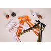 6PCS Halloween Hair Bow Clips With Long Tails Hair Accessories for Women