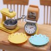 ONEST 26 Pieces Miniature Dollhouse Accessories Mini Stuff with Stand Mixer Kitchen Scale Flour Rolling Pin and Others for Dollhouse Kitchen Toys