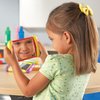 Learning Resources All About Me 2 in 1 Mirrors - 6 Pieces, Ages 18+ Months, Toddler Social Emotional Learning Toys, Mirror for Kids