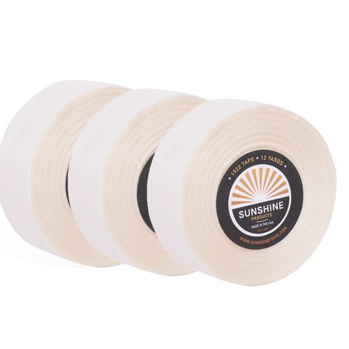 3 Pack - 1522 3M Wig Tape Roll (1" x 12 Yards), Premium Hair Replacement Adhesive, Doublesided Transparent Tape