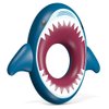 Jasonwell Inflatable Shark Pool Float Shark Floaties Water Fun Summer Beach Swimming Pool Tube Inflatables Ride on Pool Party Raft Lounge Toys for Kids & Adults