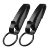 JOTOVO Tactical Stealth Key Ring Holder Special for Police and Fire Agencies Duty Belt, Double Side Quick Release Key Holder with Detachable Keyring (2.25-Inch Max)- 2 PACK