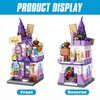 MEIEST Mini City Shop Street View Building Blocks Model Set,Simulation Architecture Collection Particle Construction Building Bricks Toy,Home Decoration,14+(Magic House)