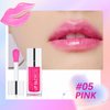 sefudun Hydrating Lip Glow Oil-Moisturizing Lip Gloss -Hydrating Lip Glow Oil Long Lasting Waterproof Lip Tint Set Lip Stain (PINK)