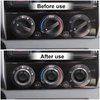 3Pcs Control Knob Heater A/C or Fan, Heater Air Conditioning Button Compatible with Toyota Tacoma Knob Toyota Tacoma Accessories 2005-2015