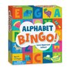 Peaceable Kingdom Alphabet Bingo! Letter Learning Educational Board Game for 2 to 6 Kids Ages 4+
