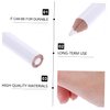 Gogogmee 30pcs Absorb white pencil nail art gems dotting pen manicure tools white nail whitening pencil Nail Rhinestone Picker Dotting Tool Wood Pen White Nail Pencil crayon pickup