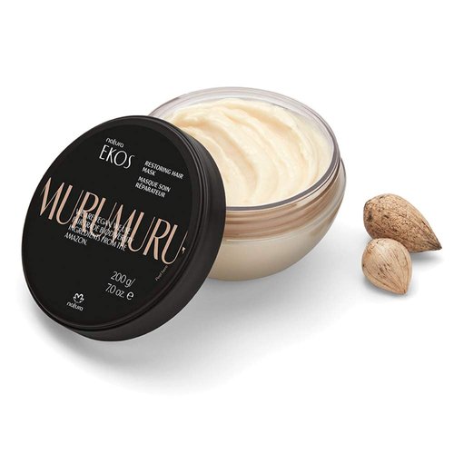 natura Ekos Murumuru Reconstruction Hair Mask - Reduce Breakage &amp; Rebuild Hair Fiber - Intensely ...