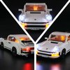 Mililier LED Light Kit for Lego 10295 Creator Expert Porsche 911 Set, Compatible with Lego 10295 Building Blocks Model(Not Include Blocks Set)
