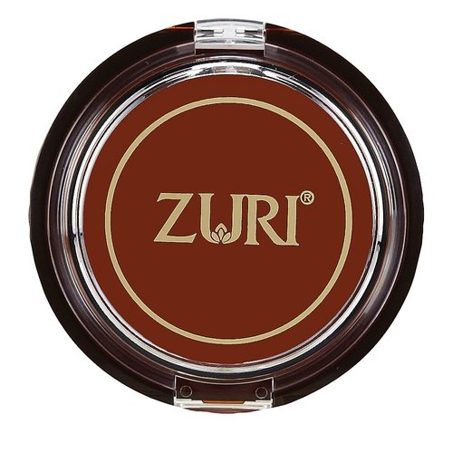 Zuri Naturally Sheer Satin Finish Pressed Powder - Suede