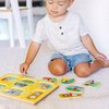 Melissa & Doug Sing-Along Nursery Rhymes Sound Puzzle - Wooden Peg Puzzle (8 pcs)