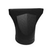 Plastic Hair Dryer Nozzle 2Pcs - Black, Nylon, Corded Electric