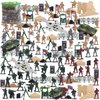 3 otters 250PCS Army Men Military Set, Toy Soldiers Army Men Action Figures Army Toys Military Figures and Accessories World War II Army Men Toys for Boys