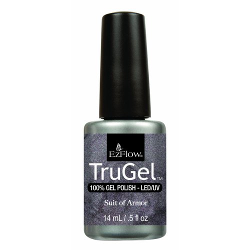 Ez Flow Trugel 4th Launch Nail Lacquer, Suit Of Armor, 0.5 Fluid Ounce