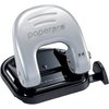 Bostitch Office EZ Squeeze Reduced Effort 2-Hole Punch, 20 Sheets, Locking Handle, Silver (2310)