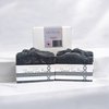 Old Soul Soap Company - Charcoal Face Soap Bar – Acne-Fighting, Vegan-Friendly with Lavender & Tea Tree Oil – Deep Cleansing & Nourishing for Glowing Skin – 5.8 oz Pack 4