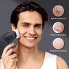 Facial Cleansing Brush Face Scrubber: COSLUS 7in1 JBK-D Electric Exfoliating Spin Cleanser Device Waterproof Deep Cleaning Exfoliation Rotating Spa Machine - Electronic Skin Care Wash Spinning System