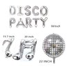 LaVenty Set of 5 Disco Party Balloons Disco Fever Party Decoration 70s Disco Party Decoration Saturday Night Fever Party Decorations Disco Ball Dance Birthday Party Supplies