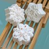 LA SALT CO Snowflake Crystal Bath Bomb - Winter Forest, Aromatherapy for Bath or Shower Steamer, All-Natural, Handmade, Vegan (Snowflake Pattern Will Vary - Single)