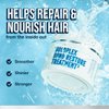 BoldPlex 3 Hair Mask - Deep Conditioner & Protein Treatment for Dry, Damaged Hair - Includes Rosemary Oil for Hair Growth - Helps Repair & Nourish Curly, Bleached, or Frizzy Hair - 6.76 Fl Oz