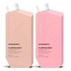 KEVIN.MURPHY PLUMPING.WASH & RINSE - Densifying Shampoo for Thinning Hair - Thickening Hair Conditioner - For Fine, Thin & Ageing Hair - 250 mL / 8.4 fl oz - 2 Pack