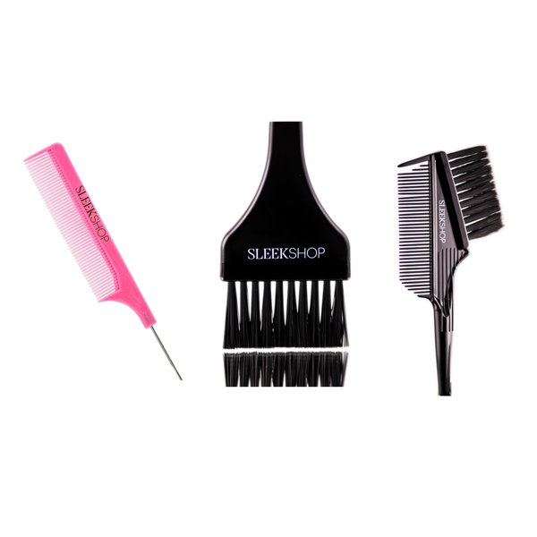 yper Comb + Bella PROF DEEP PERMANENT Creme Hair Color Silk & Keratin Proteins (w/PINK Comb) 031424 Silk Cream Haircolor Dye - 6.3 Dark Golden Blonde